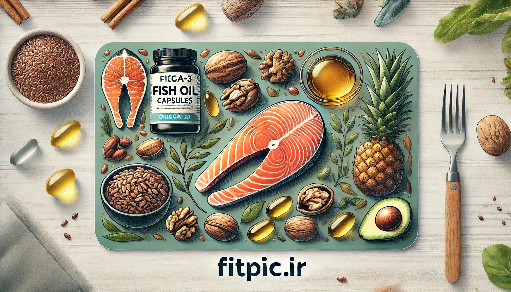 fitpic.ir مهمترین فواید امگا ۳ برای سلامتی و بهترین زمان مصرف آن امگا ۳ به عنوان یکی از اسیدهای چرب ضروری، نقش بسیار حیاتی در حفظ سلامتی بدن دارد. این اسیدهای چرب از منابع مختلفی مانند ماهی‌های چرب، روغن ماهی، گردو و بذر کتان تامین می‌شوند و برای عملکرد صحیح بدن لازم هستند. در ادامه به بررسی فواید امگا ۳، بهترین زمان مصرف امگا ۳، تاثیرات آن بر بدنسازی و دیگر جنبه‌های سلامت می‌پردازیم.خواص امگا ۳ و تاثیرات آن بر بدنامگا ۳ نقش قابل توجهی در کاهش التهاب و بهبود عملکرد قلبی-عروقی دارد. مصرف منظم این اسید چرب به کاهش سطح تری‌گلیسیرید و فشار خون کمک کرده و از تصلب شریان‌ها پیشگیری می‌کند. همچنین، امگا سه می‌تواند از بروز بیماری‌های قلبی و حملات قلبی جلوگیری کند.بهبود سلامت مغز و عملکرد ذهنییکی دیگر از فواید امگا ۳ بهبود عملکرد شناختی و سلامت مغزی است. مصرف این ماده می‌تواند از بروز اختلالات مغزی مانند آلزایمر جلوگیری کند و بهبود تمرکز و حافظه را به دنبال داشته باشد. به ویژه، کودکان و نوجوانان با مصرف امگا ۳ می‌توانند عملکرد تحصیلی بهتری داشته باشند.تاثیر بر سلامت پوست و موخواص امگا ۳ در بهبود وضعیت پوست و مو نیز بسیار موثر است. این ماده با خاصیت ضد التهابی می‌تواند به کاهش خشکی و خارش پوست کمک کرده و از پیری زودرس جلوگیری کند. همچنین، امگا ۳ باعث بهبود رطوبت‌رسانی به پوست می‌شود.بهترین زمان مصرف امگا ۳بهترین زمان برای مصرف امگا ۳ به نیازهای شخصی شما بستگی دارد. معمولاً توصیه می‌شود مکمل‌های امگا ۳ به همراه غذا مصرف شوند تا جذب بهتری داشته باشند. اگر هدف شما بهبود عملکرد ورزشی و بدنسازی است، مصرف آن بعد از تمرینات می‌تواند به بازیابی عضلات کمک کند.امگا ۳ برای بدنسازی و ورزشکارانورزشکاران و بدنسازان معمولاً به دنبال راهکارهایی برای افزایش سرعت ریکاوری و کاهش التهاب‌های عضلانی هستند. امگا ۳ برای بدنسازی می‌تواند به عنوان یک مکمل طبیعی ضد التهاب عمل کند و ریکاوری عضلات را تسریع نماید. همچنین، مصرف منظم این اسید چرب موجب افزایش عملکرد قلبی-عروقی و تقویت سیستم ایمنی می‌شود.چگونه بهترین مارک قرص امگا 3 را انتخاب کنیم؟برای انتخاب بهترین مارک قرص امگا 3 باید به محتوای EPA و DHA (دو اسید چرب مهم در امگا ۳) توجه شود. توصیه می‌شود از برندهایی استفاده کنید که کیفیت و خلوص بالایی دارند. این موضوع به جذب بهتر و کاهش عوارض جانبی کمک می‌کند. فیت پیک